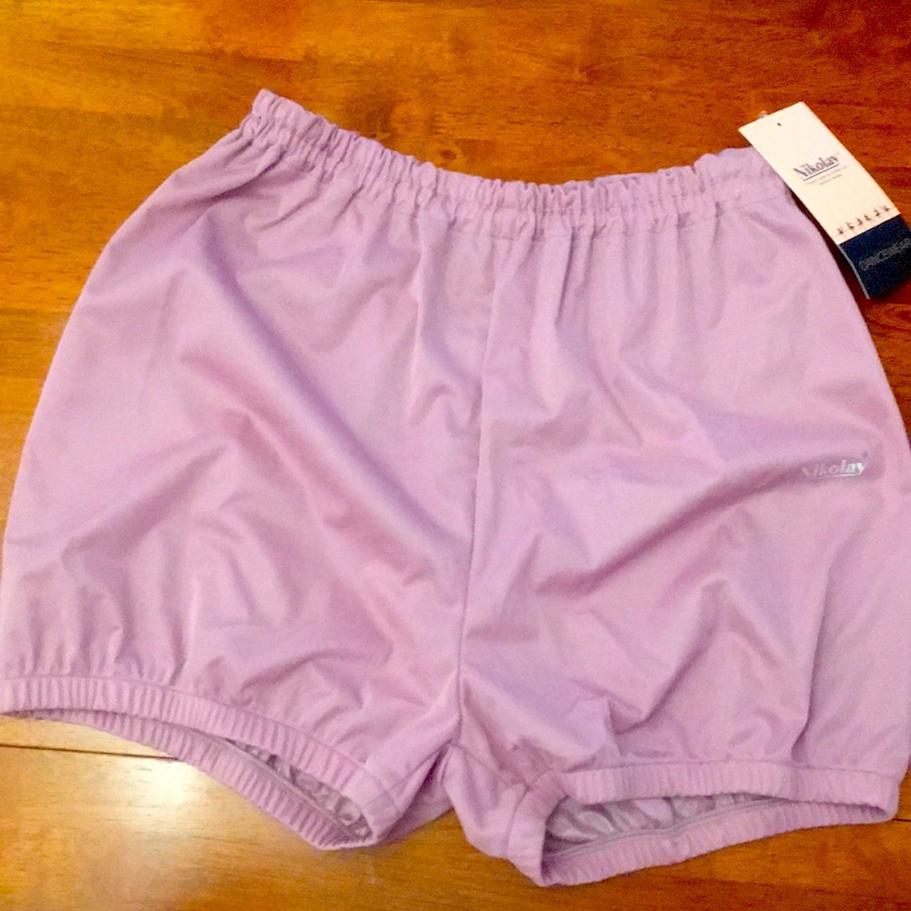 Nikolay ballet warmup shorts NWT in dusty pink